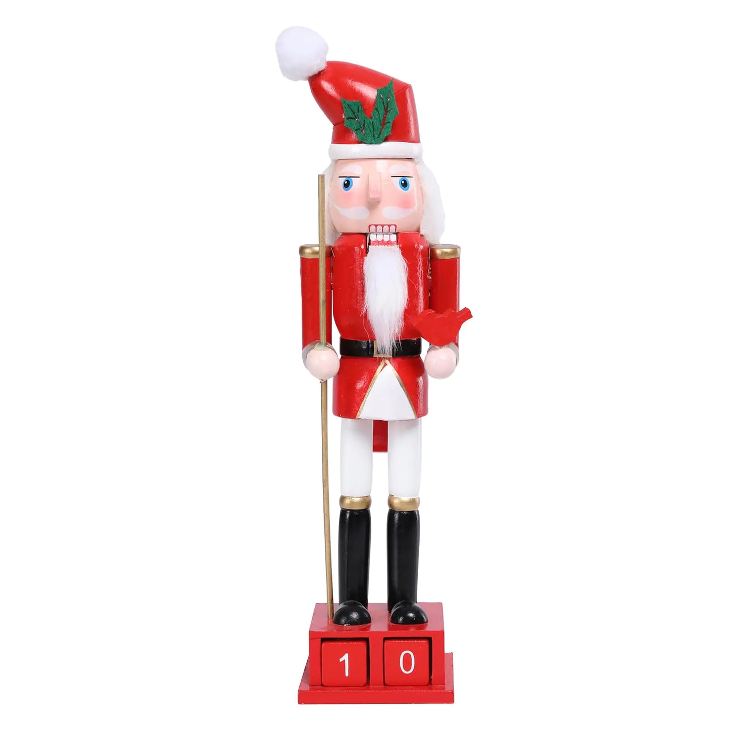 Vipush 11.8" Wooden Nutcracker  decoration