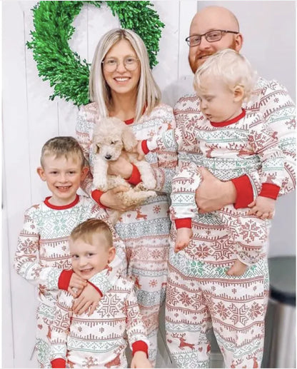 Christmas Matching Family Pajama Set women men_ kid