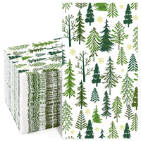Festive Cedar 100-Pack Christmas Napkins decor