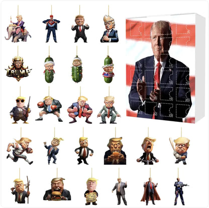 Donald Trump Christmas Countdown 24-Day Advent Calendar Blind Box