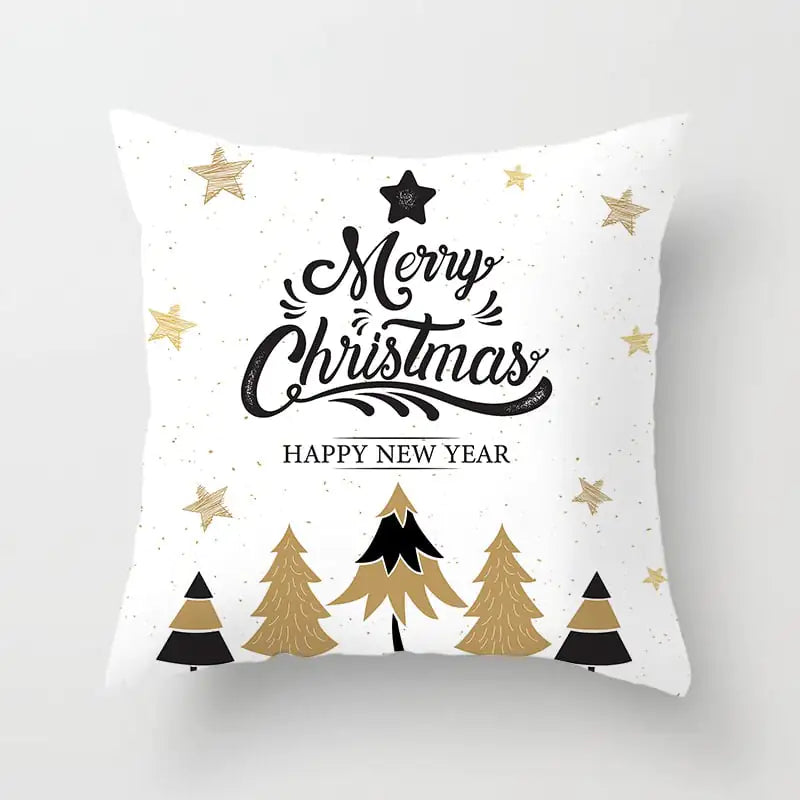 Merry Christmas Decorative Pillowcase
