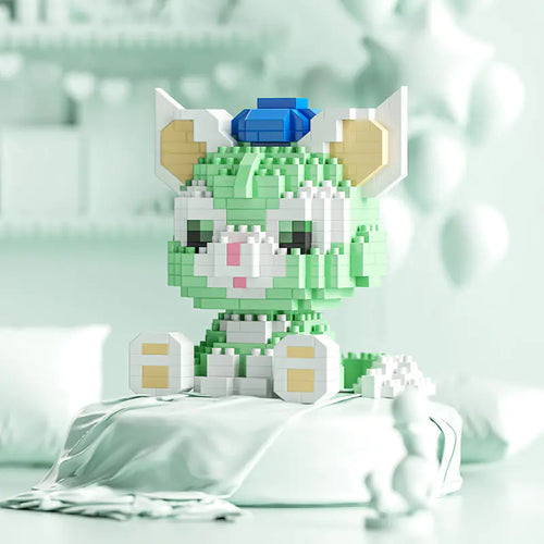 LEGO-Compatible Panda Astronaut Toy for Kids