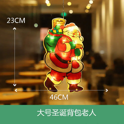 Christmas LED Suction Cup Lights decoration