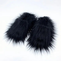 Sheep Long Hair Woolen Slipper men women_
