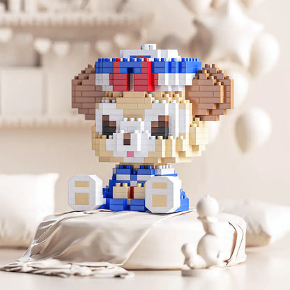 LEGO-Compatible Panda Astronaut Toy for Kids