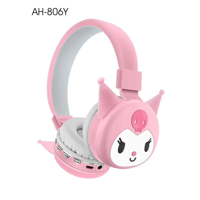 Kuromi AH-806Y Wireless Bluetooth Headphones for Kids