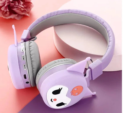 Kuromi AH-806Y Wireless Bluetooth Headphones for Kids