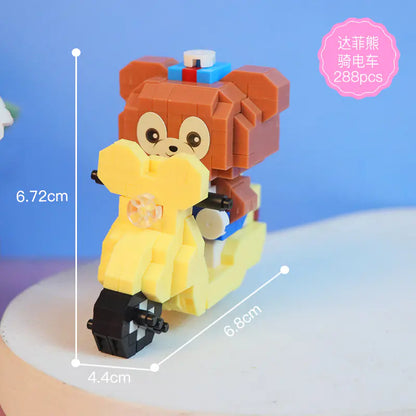 LEGO-Compatible Panda Astronaut Toy for Kids