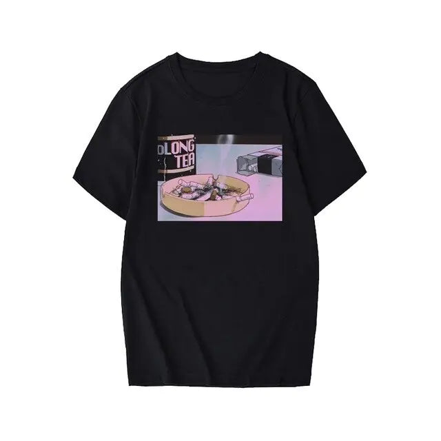 Anime Print T-Shirt for Men_