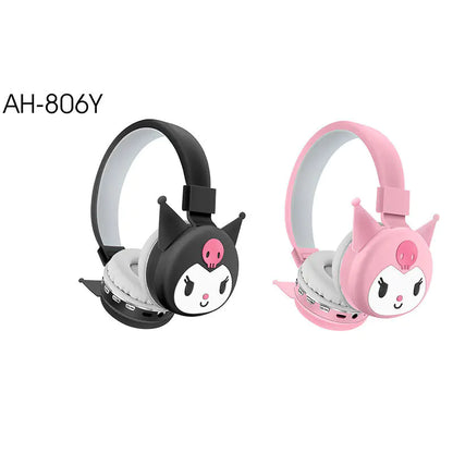 Kuromi AH-806Y Wireless Bluetooth Headphones for Kids