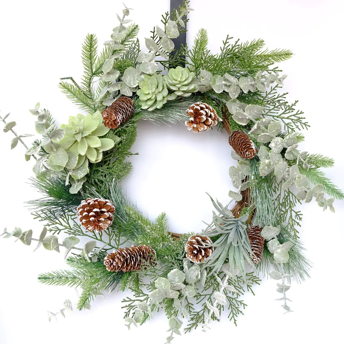 Evergreen Pinecone 22" Decorative Wreath garland