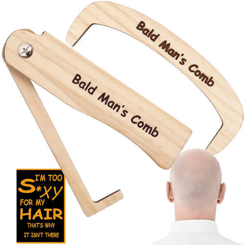 Bald Man_ 's Humor Comb Set