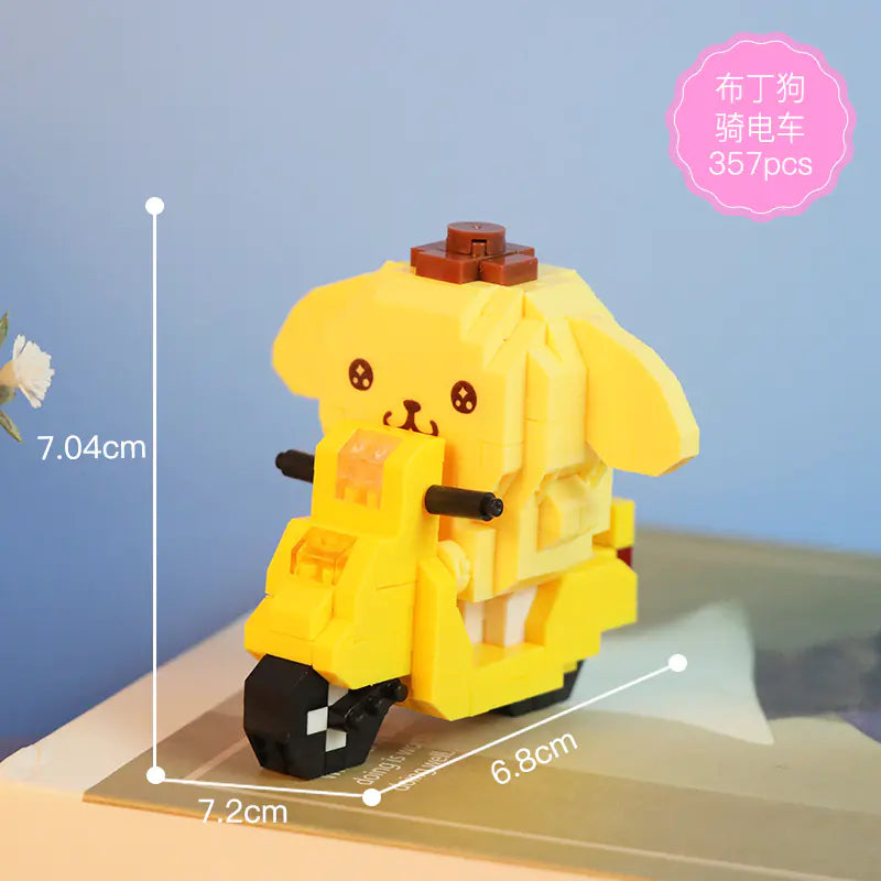 LEGO-Compatible Panda Astronaut Toy for Kids