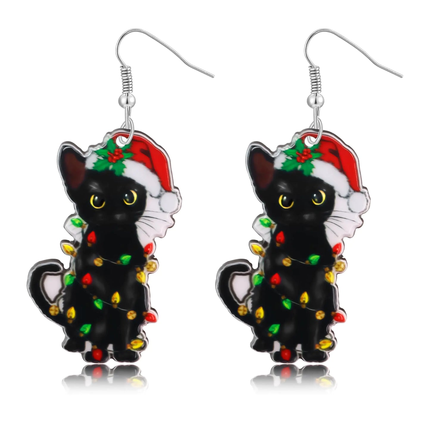 Festive Acrylic Earrings accessories