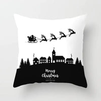 Merry Christmas Decorative Pillowcase