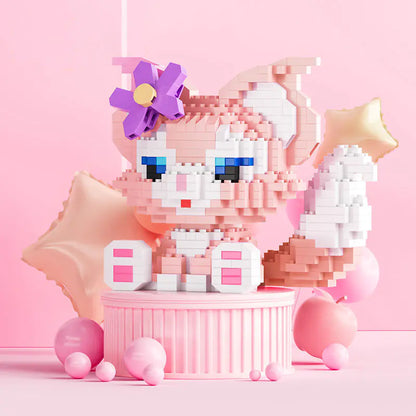 LEGO-Compatible Panda Astronaut Toy for Kids