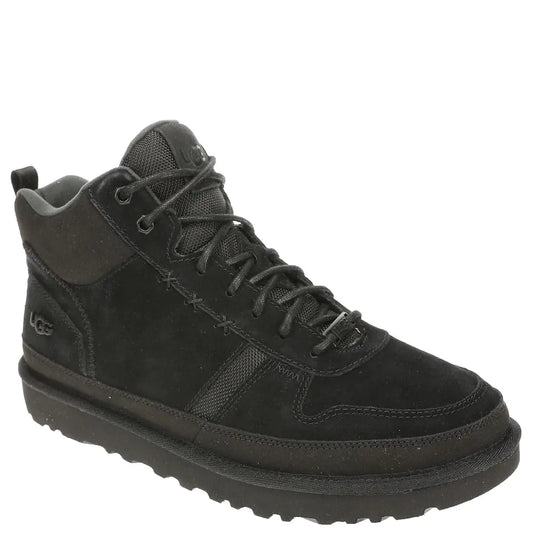 UGG Mens Highland Hi Heritage Sneaker Black Suede 13