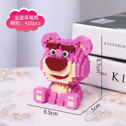 LEGO-Compatible Panda Astronaut Toy for Kids