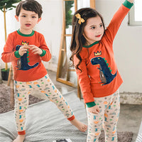Children's Cotton Cartoon Pajama Set