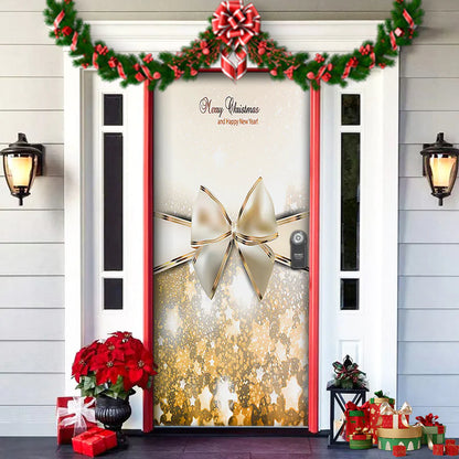 Christmas Themed Door Decoration garden