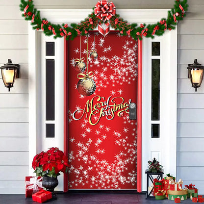 Christmas Themed Door Decoration garden