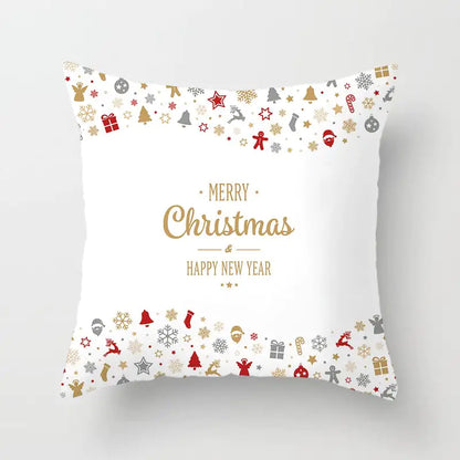 Merry Christmas Decorative Pillowcase