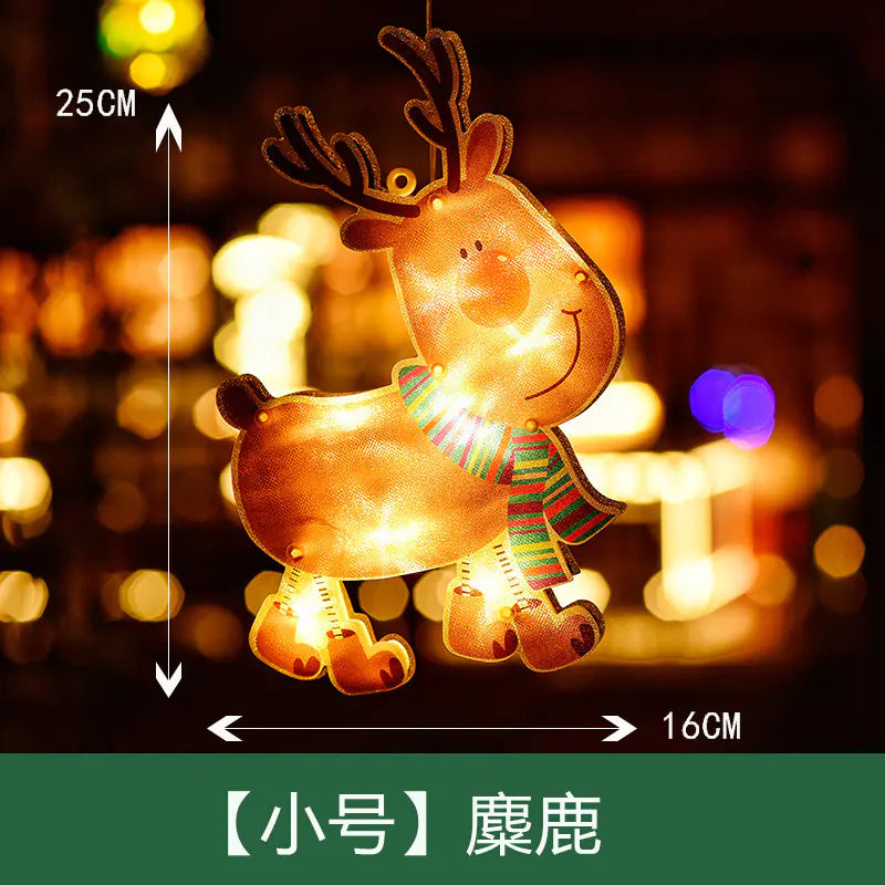 Christmas LED Suction Cup Lights decoration