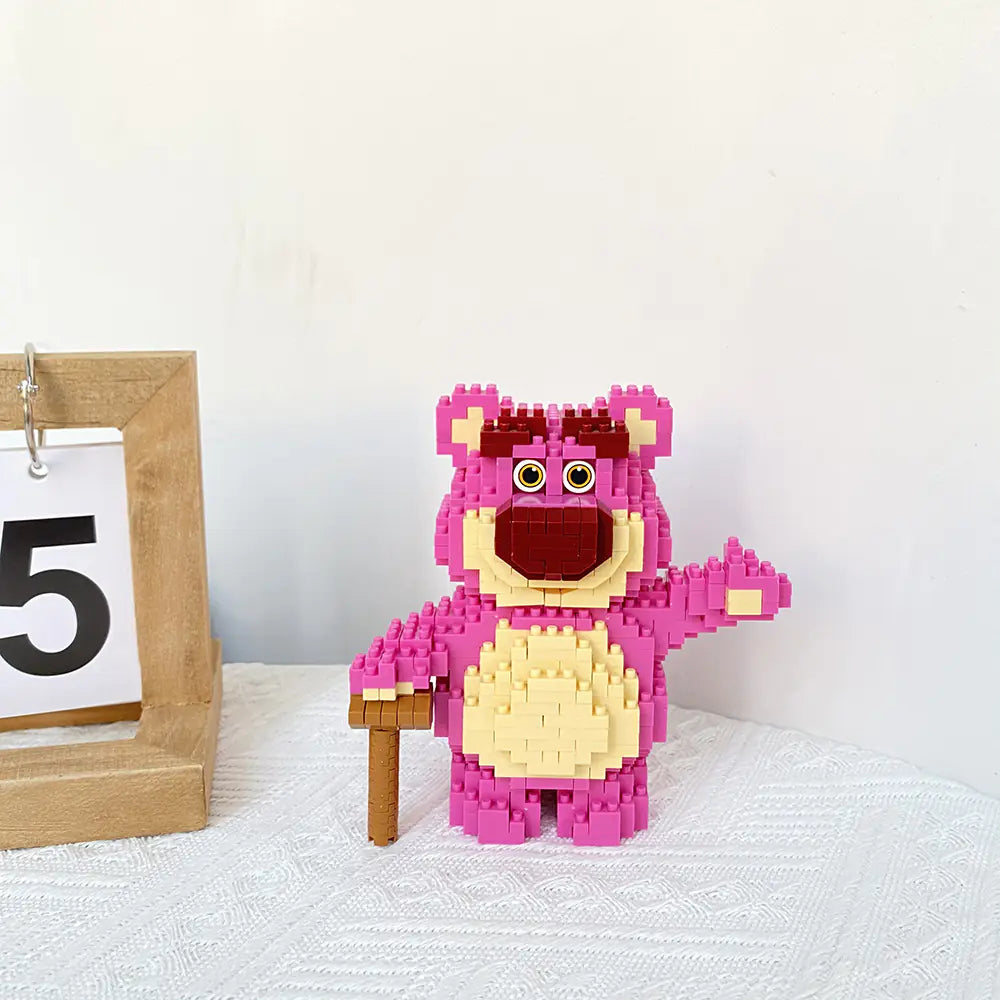 LEGO-Compatible Panda Astronaut Toy for Kids