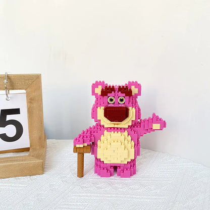 LEGO-Compatible Panda Astronaut Toy for Kids