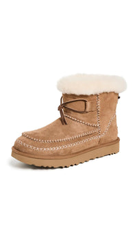 UGG Womens Classic Mini Alpine Fashion Boot Chestnut 10
