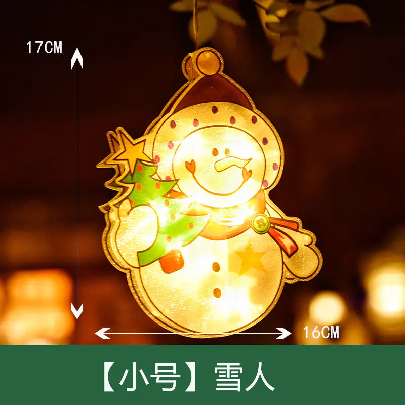 Christmas LED Suction Cup Lights decoration
