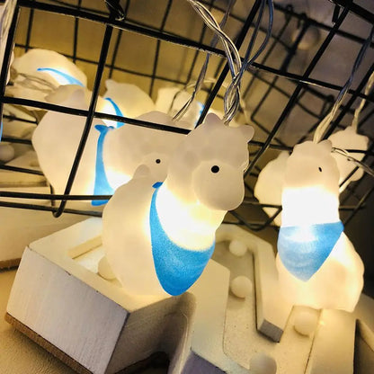 Christmas Sheep String Lights