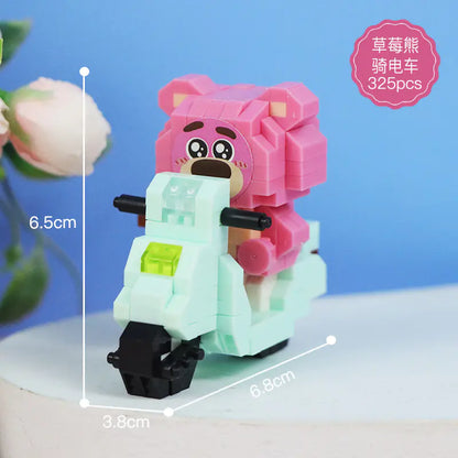 LEGO-Compatible Panda Astronaut Toy for Kids